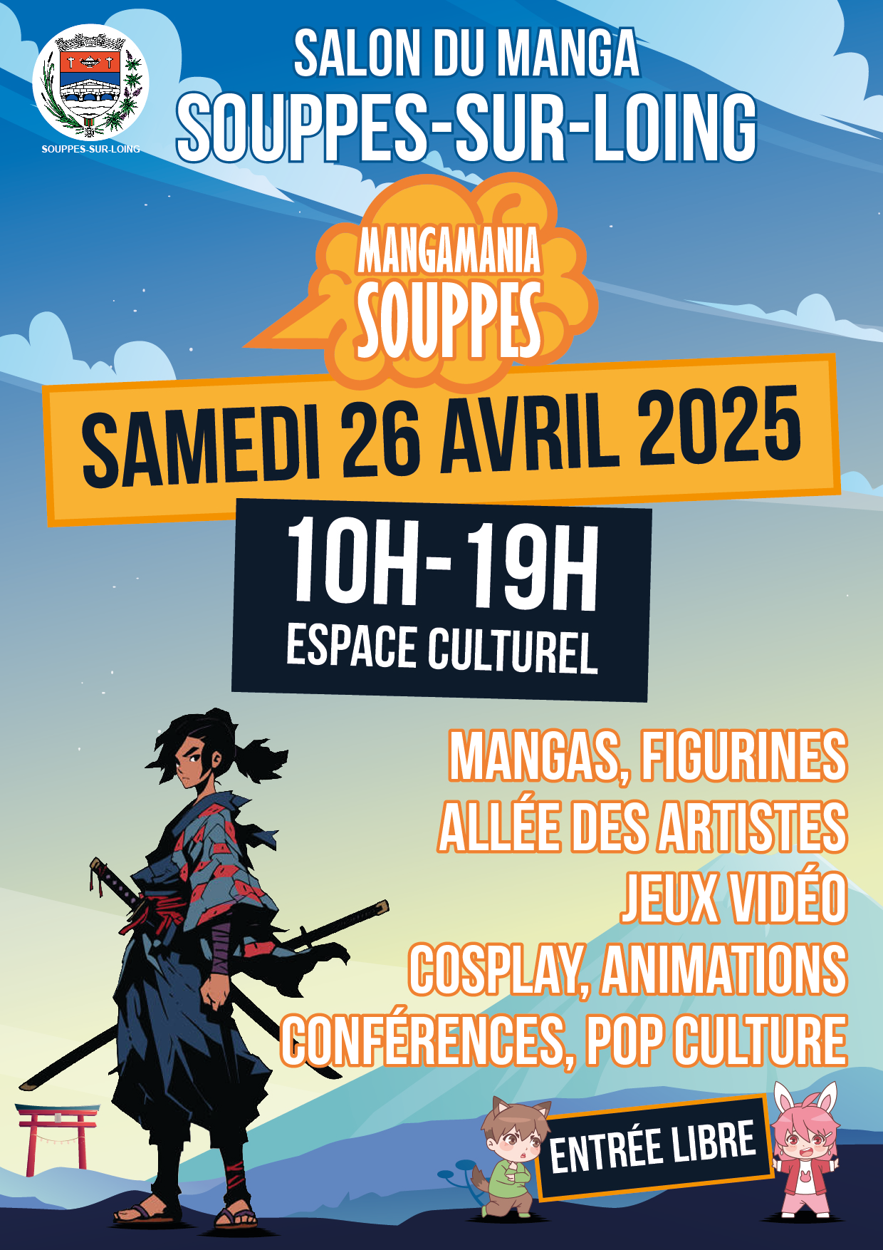 Affiche MangaMania Souppes